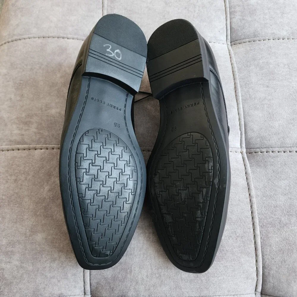 NEW Perry Ellis Men's Rosen Slip-On Dress Shoes Size 9.5 Wide